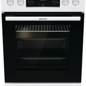 Gorenje GECS5C60WPA Vrijstaand fornuis Electrisch Spiraal-kookplaat Wit EWO4207DHZ Meest Verkocht