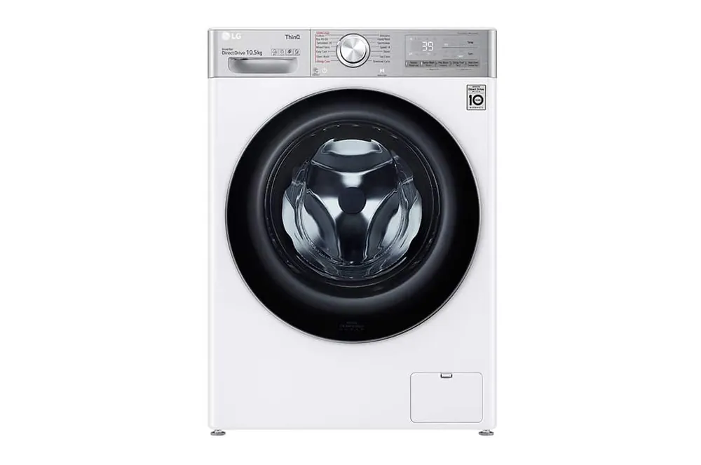 Tijdelijk Beschikbaar LG F4WV910P2WE wasmachine Voorbelading 10,5 kg 1400 RPM Wit