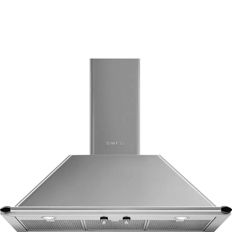 Smeg KTR90XE afzuigkap wand model in rvs met randafzuiging Beste Prijs