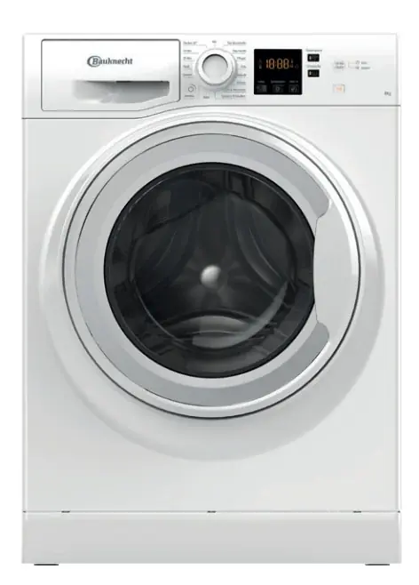 Snelle Levering Bauknecht BPW 814 A wasmachine Voorbelading 8 kg 1351 RPM Wit DHZ4409