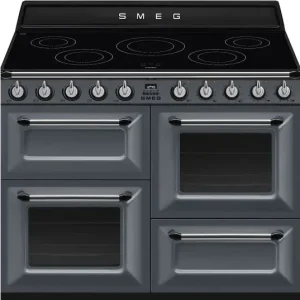 Bestel Nu Smeg TR4110IGR2 inductie fornuis met 5 zones, grijs – EWO3WAL