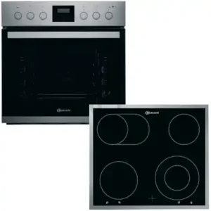 Bauknecht HEKO 500 H (HVS3TH8V2IN+CHR9642IN) oven met keramische kookplaat – EWO4030 Merkproduct