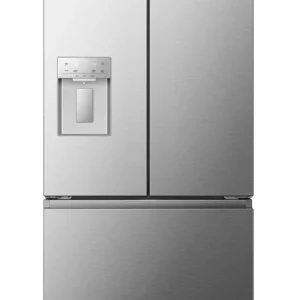 Hisense RF815N4SESE Amerikaanse koelkast Vrijstaand 634 l E Roestvrijstaal EWO2616 Alleen Vandaag