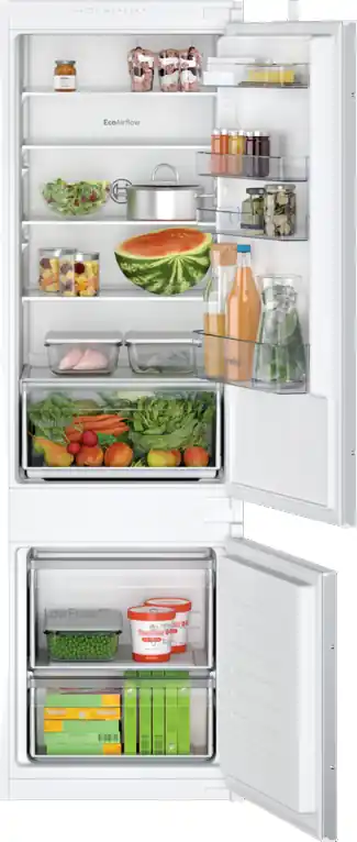 Weekendaanbieding Bosch Serie 2 KIV87NSE0 koel-vriescombinatie Ingebouwd 270 l E Wit – EWO3318