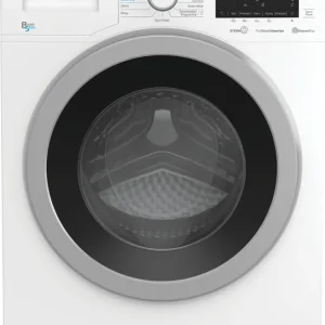 Beko WDEX8540430W Was-droogcombinatie Vrijstaand Voorbelading Wit D DHZ1512 Tijdelijk Beschikbaar