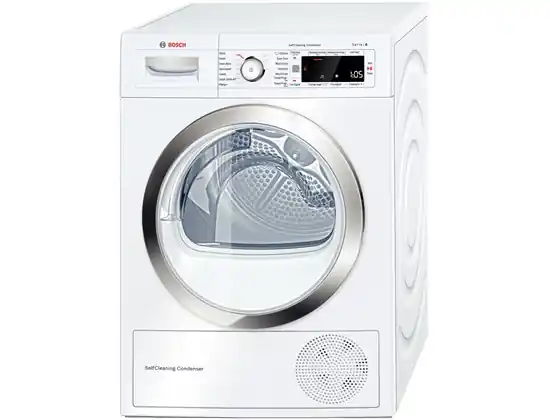 Gratis Retour Bosch WTW87560GB wasdroger Vrijstaand Voorbelading 9 kg A++ Wit – DHZ1197APD