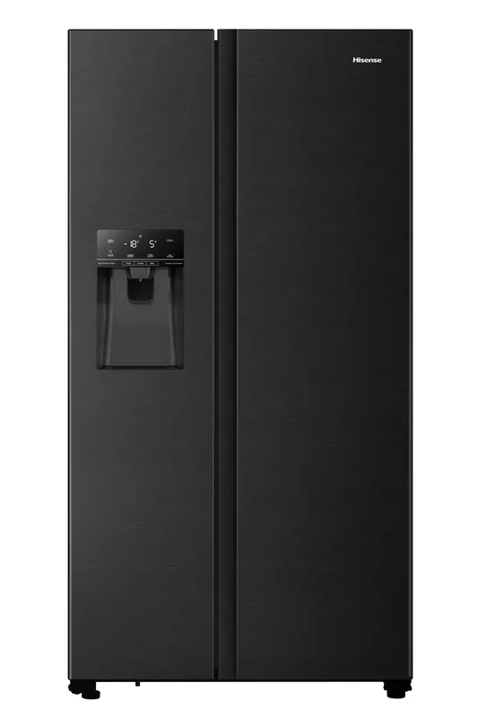 Uitverkoop Hisense RS694N4TFF Amerikaanse koelkast Vrijstaand 535 l F Zwart DHZ670