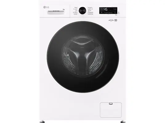 LG F4X1009NWB – Wasmachine Voorlader – 9 kg – 1400 rpm – 75 dB Showroommodel EWO153SR Aanbieding