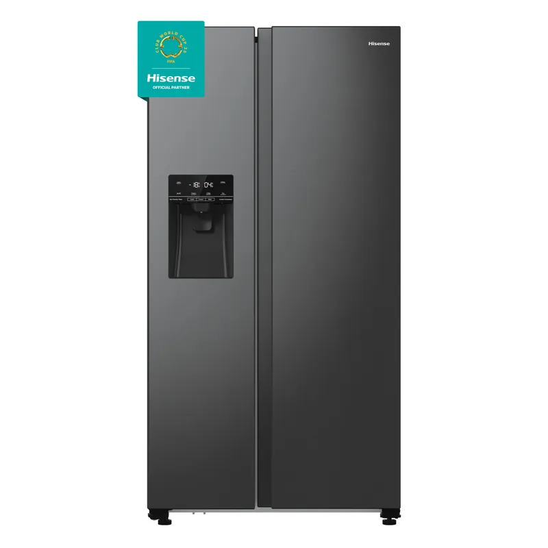 Alleen Vandaag Hisense RS5P535NTFDUK amerikaanse koelkast Vrijstaand 566 l Zwart EWO4493