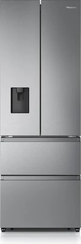 Dagaanbieding Hisense RF632N4WIE amerikaanse koelkast Vrijstaand 485 l Grijs, Roestvrijstaal EWO4482
