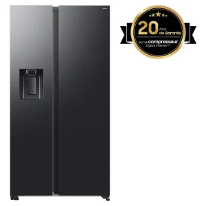 Dagaanbieding Samsung Series 7 Amerikaanse koelkast RS70F66KCF (634L) Zwart (mat) Wifi – EWO4510