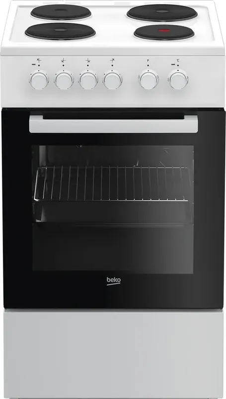 Korting beko fss56000gw fornuis EWO4381