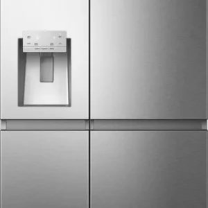 Tijdelijk Beschikbaar Hisense RS818N4TIE amerikaanse koelkast Vrijstaand 632 l Grijs EWO4506