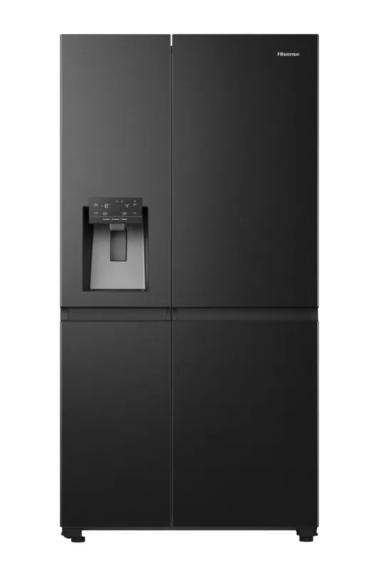 Aanbieding Hisense RS818N4TFE Amerikaanse koelkast Vrijstaand 632 l E Zwart doosschade DHZ4739
