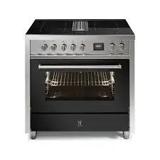 Speciale Aanbieding Steel Fornuis Eq9f-4fik SS demomodel Dhz1704