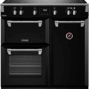 Stoves Richmond DX D900 Ei TCH Zwart inductiefornuis DHZ2007 Hoge Kwaliteit