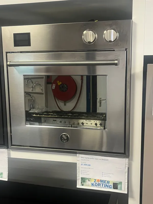 Steel EQFE6 Enfasi oven rvs DHZ2201 Beperkt Aanbod