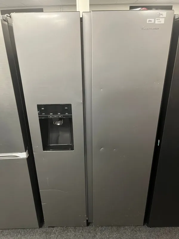 Betaalbaar Fridgemaster MS91500IFS amerikaanse koelkast Vrijstaand 499 l F Zilver DHZ1111