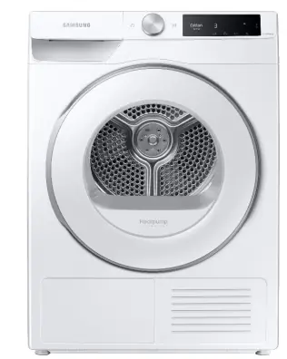 Samsung DV90T6240HE/S3 wasdroger Vrijstaand Voorbelading 9 kg Wit DHZ2282 Laatste Kans