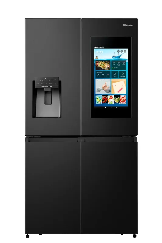 Direct Verzonden Hisense RQ760N4IFE amerikaanse koelkast Vrijstaand 577 l E Zwart – EWO2633