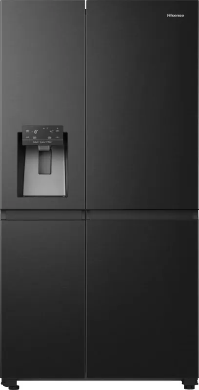 Hisense RS818N4TFE amerikaanse koelkast Vrijstaand 632 l E Zwart DHZ2329 Aanbieding
