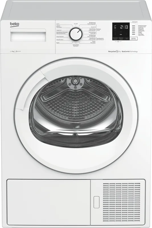 Beko DH8735GA01 wasdroger Vrijstaand Voorbelading 8 kg Wit EWO20251691 Aanbieding
