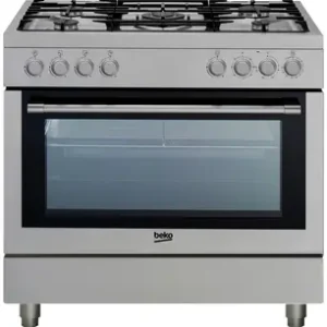 Beko GM 15120 DX PR fornuis Vrijstaand fornuis Gas Gaskookplaat Roestvrijstaal DHZ2565 Betrouwbaar