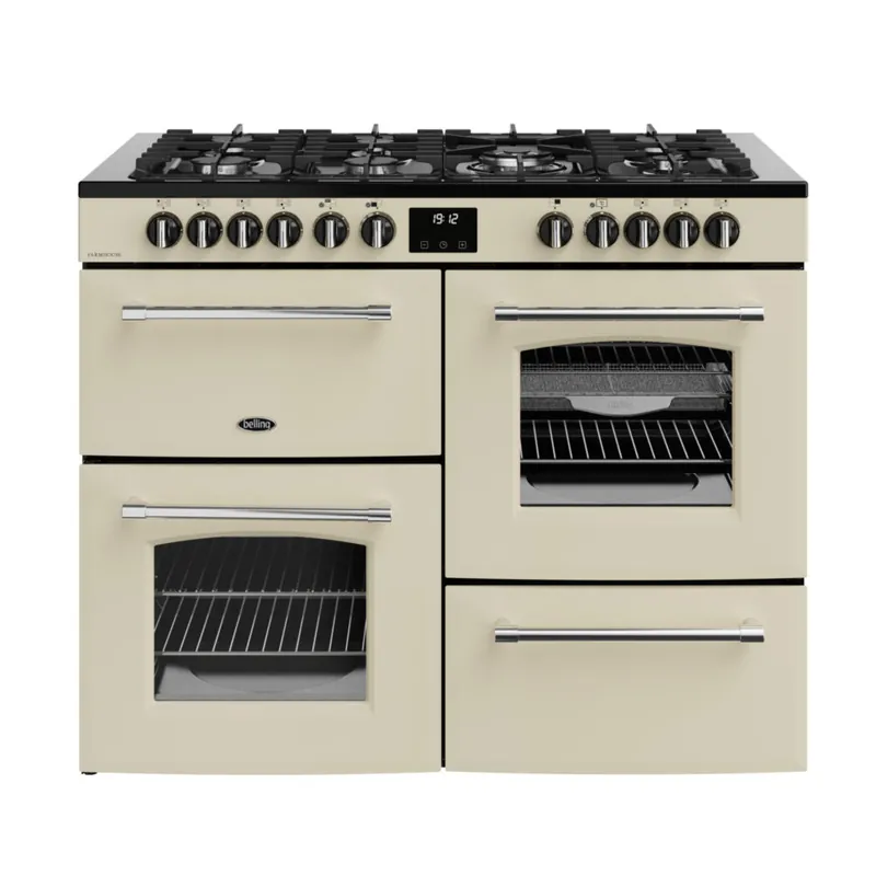 Belling Farmhouse 110 DF Creme gasfornuis Meest Verkocht