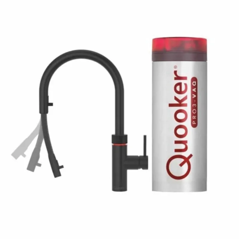 Gereduceerde Prijs Quooker Pro3 Flex Zwart
