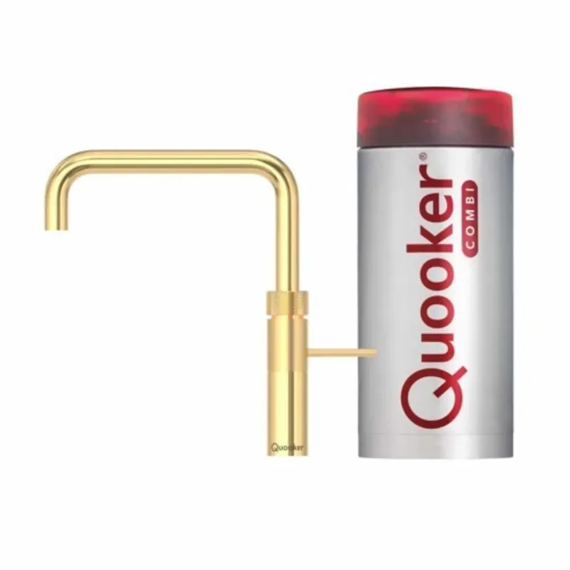 Lage Kosten Quooker  Combi+ Fusion Square Verguld Goud