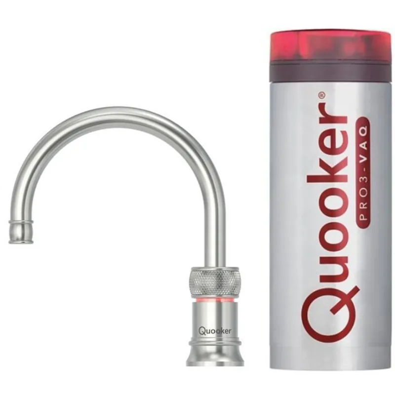 Quooker Pro3 Single Tap Round Classic Rvs Flitsaanbieding
