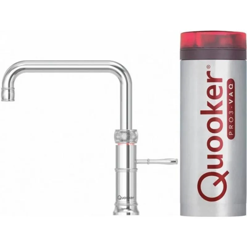 Nieuw Quooker Pro3 Fusion Square Classic Chroom