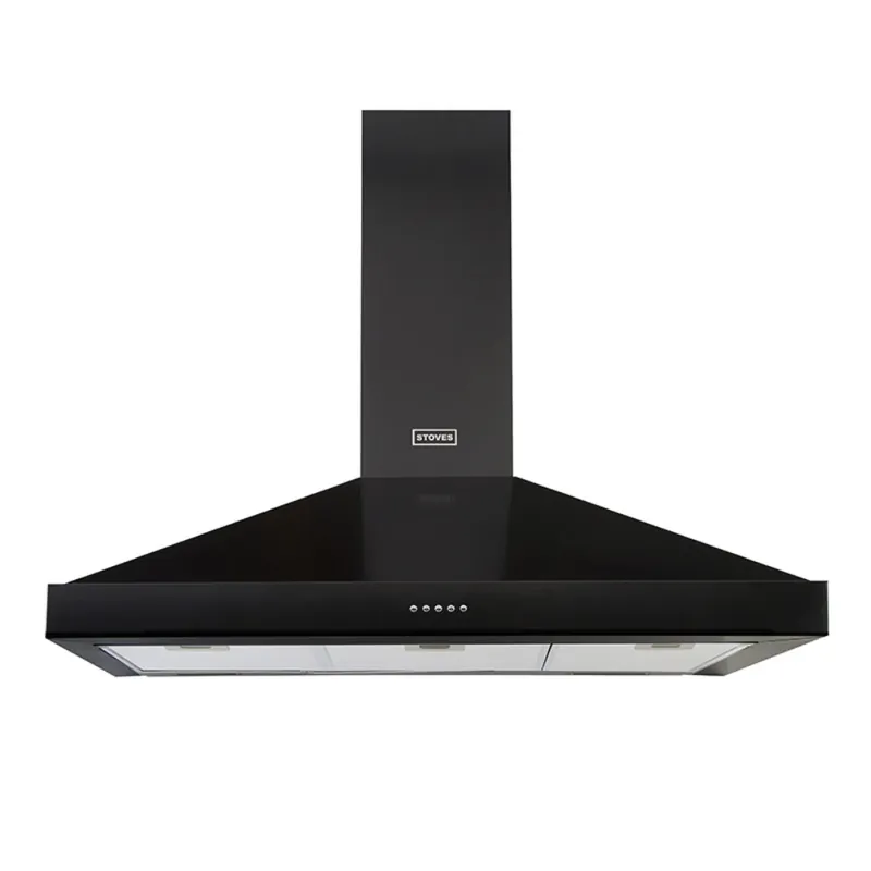 Stoves Ster CHIM 90 PYR BLK schouwkap Merkproduct