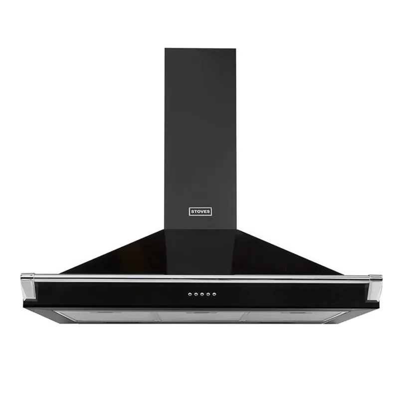 Stoves  Richmond CHIM 90 PYR BLK schouwkap Betrouwbaar