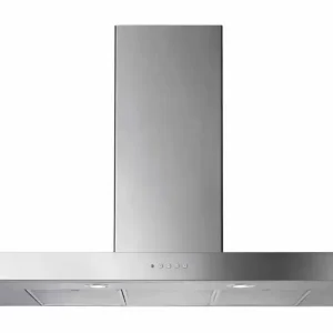 Bestel Nu Falcon vlakke 100 cm RVS schouwkap
