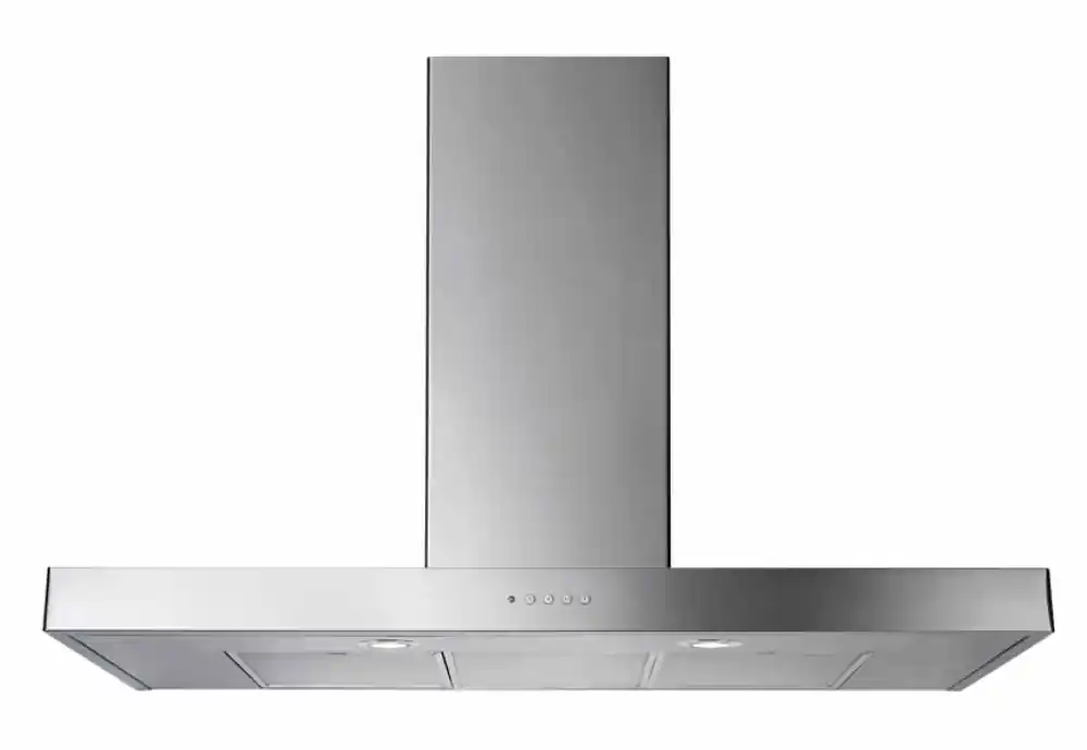 Bestel Nu Falcon vlakke 100 cm RVS schouwkap