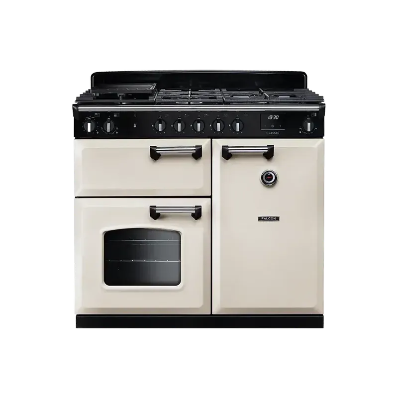Hoge Kwaliteit Falcon  Classic 100 Pale Cream gasfornuis 2026