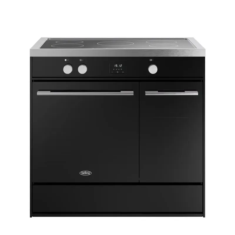 Express Levering Belling Vision TWIN Ei 90 Zwart/RVS