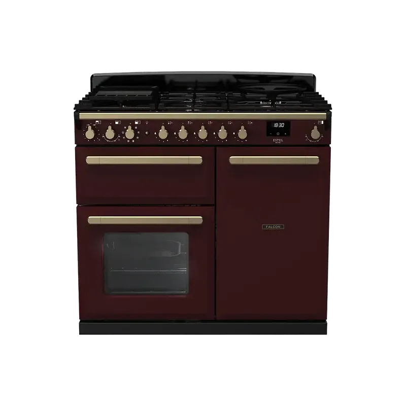 Voordeelprijs Falcon Estel Deluxe 100 Bordeaux Brons gasfornuis