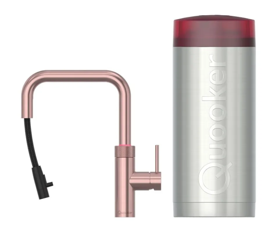 Quooker Combi+ Flex Square Rose Koper Meest Verkocht