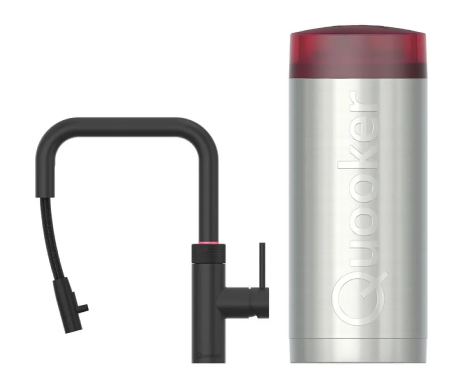 Quooker Combi+ Flex Square Zwart Beperkte Voorraad
