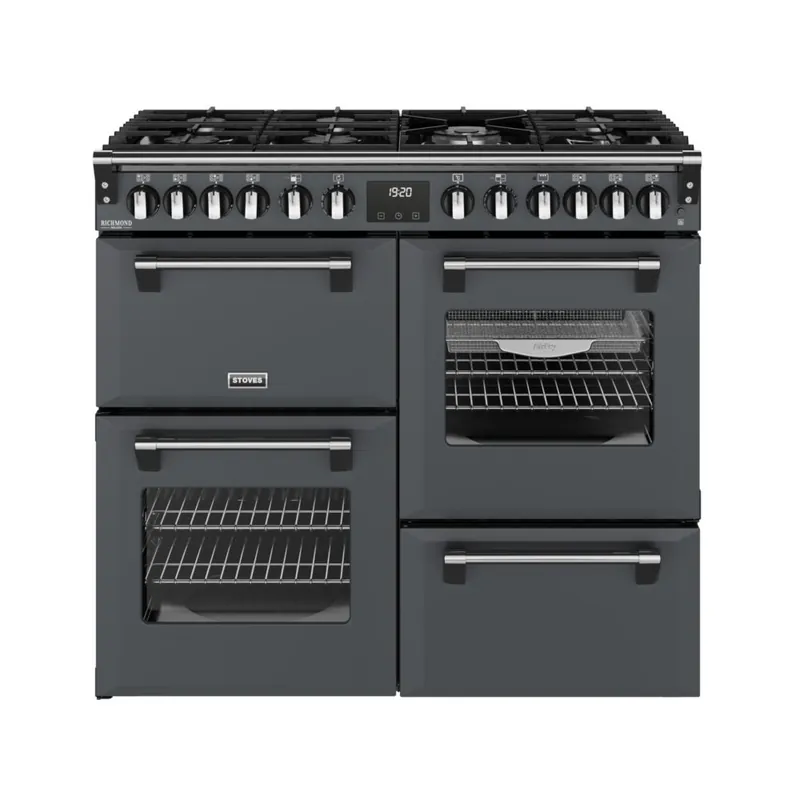 Nu Kopen Stoves Richmond DX 100 DF Antraciet gasfornuis