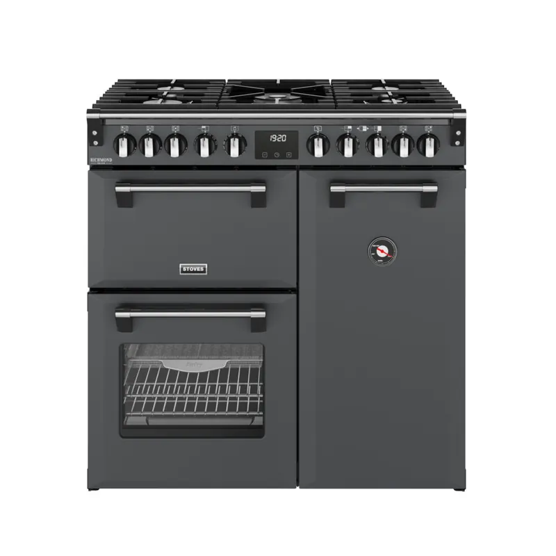 Stoves Richmond DX 90 DF Antraciet gasfornuis Koop Online