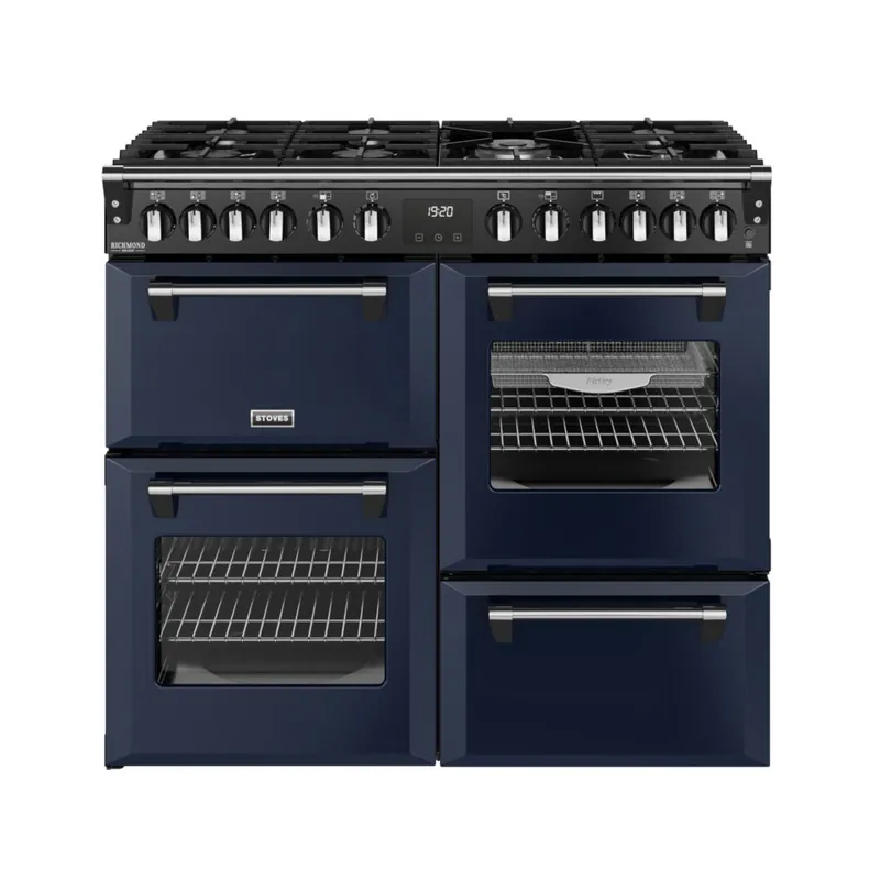Meest Verkocht Stoves  Richmond DX 100 DF Midnight Blue gasfornuis