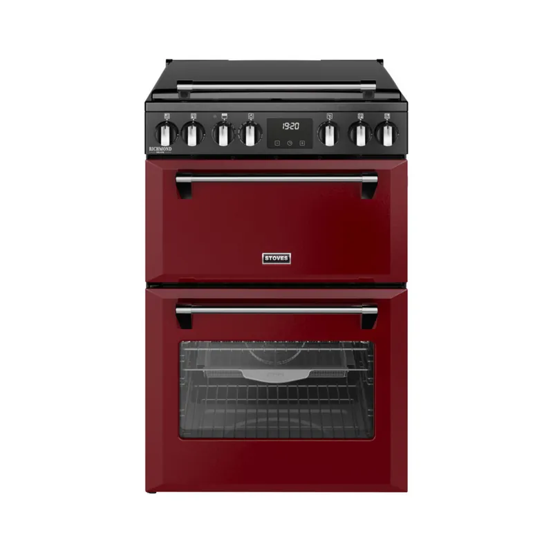 Korting Stoves Richmond DX 60 DF Garnet Red gasfornuis