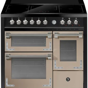 Steel Oxford 100/3 XQ10FFF-5FIW SA inductie fornuis Direct Beschikbaar