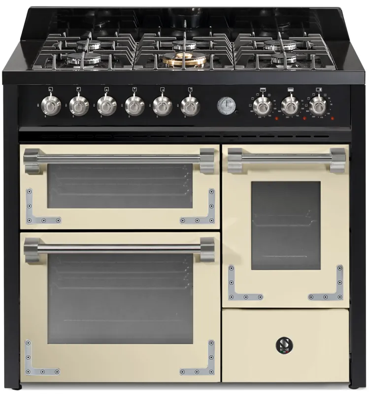 Nu Kopen Steel Oxford 100/3 XQ10FFF-6 CR gasfornuis