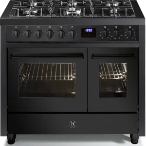 Steel Enfasi Pulse EP10FF-6 NF All Black gasfornuis Fabrieksprijs