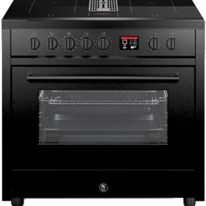 Steel Enfasi Mistral 90 EQ9F-4FIKW NF All Black inductie fornuis Fabrieksprijs