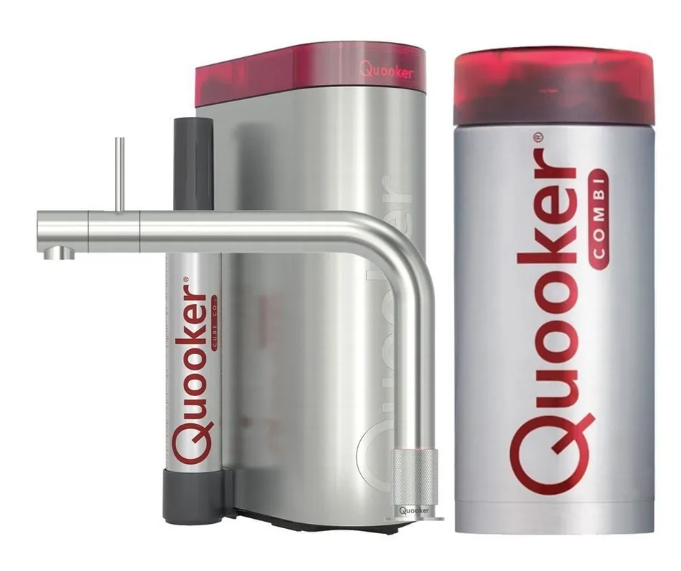 Goedkoop Quooker Combi+ Front Rvs met Cube